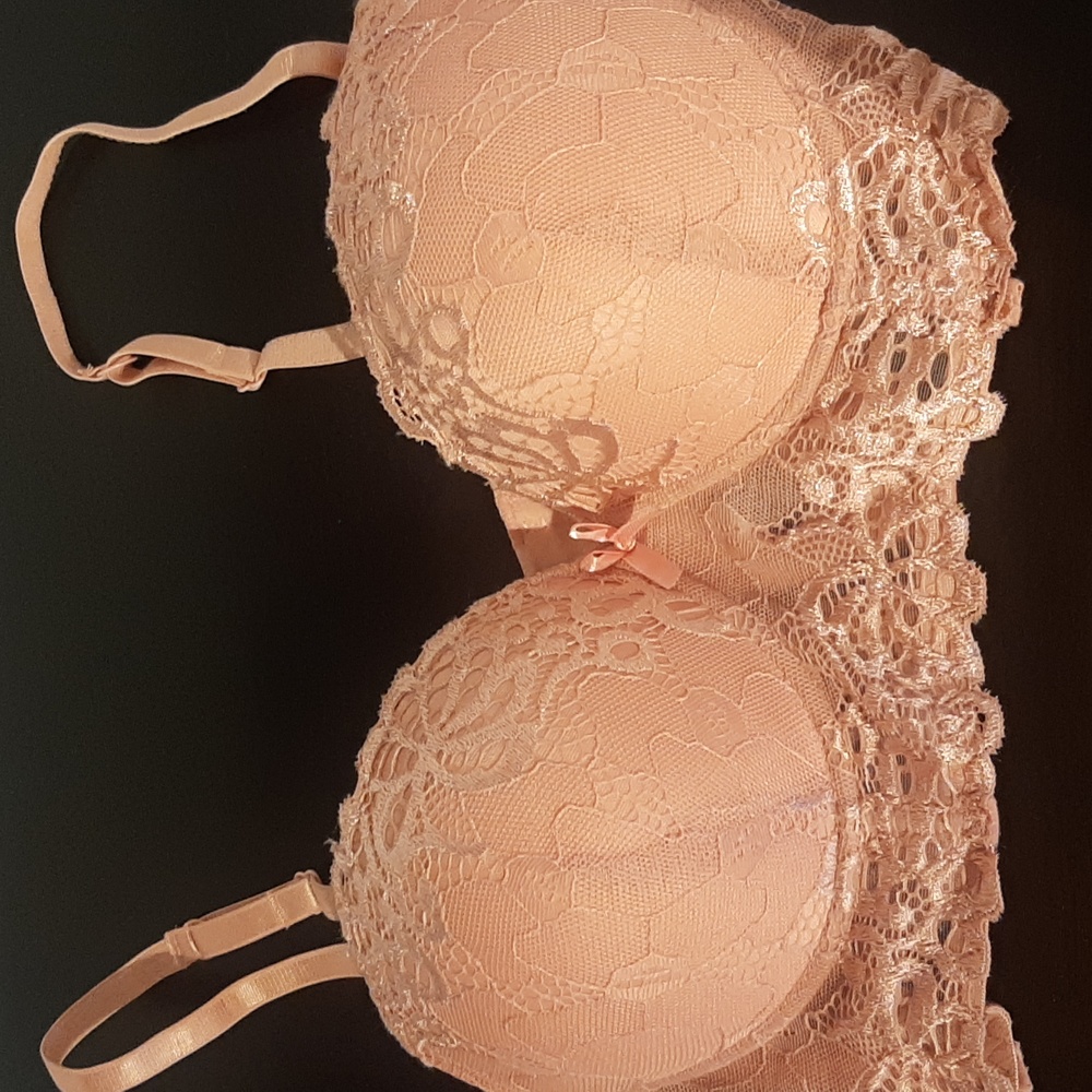 Corset style bra